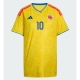 Billige Fotballdrakt Colombia James Rodriguez #10 Replika Hjemmedrakt Dame VM 2026 Kortermet Billige Fotballdrakt Colombia James Rodriguez #10 Replika Hjemmedrakt Dame VM 2026 Kortermet